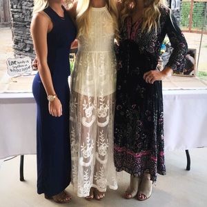 White Engagement party dress